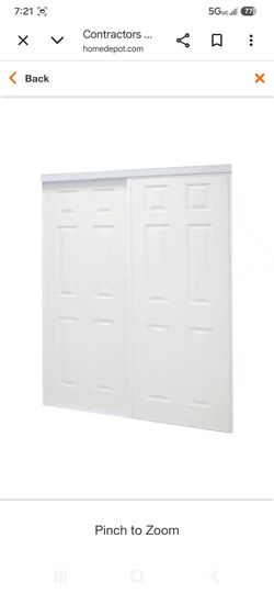 Sliding Closet Doors Great Condition