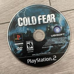 Cold Fear PS2 Game Disc