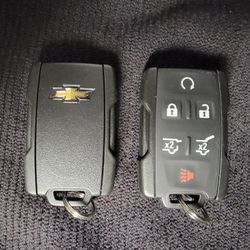  OEM Chevrolet keyless entry remotes 
