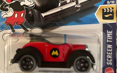 Hot Wheels Mickey Mouse Car New for 2026
