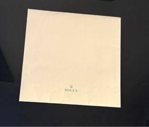 Rolex Crown Motif Luxury Scarf / Bandana – Green & Gold with Original Packaging