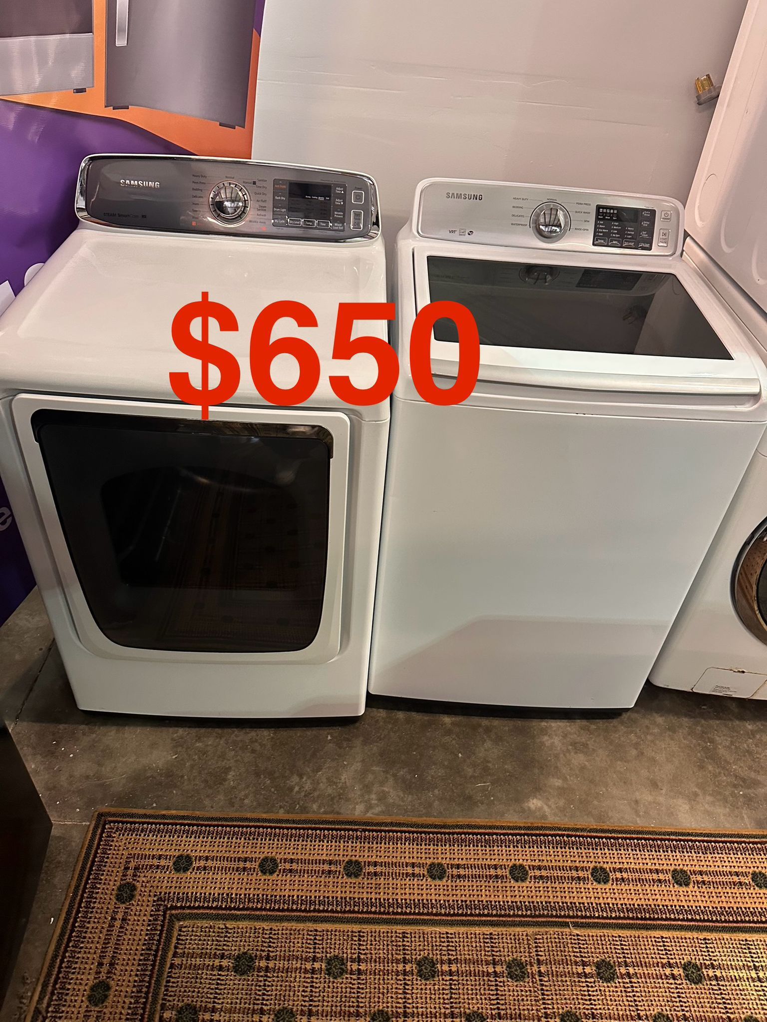 Washer And Dryer