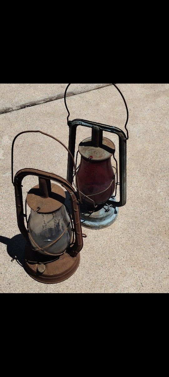 2 Antique Lanterns