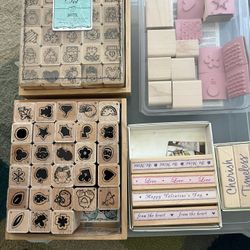 Misc Wooden Stamps