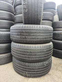 275/60_18 (4) Tires With Installation And Balance  About 70% Life 