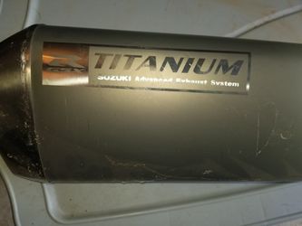2006 GSXR 1000 Titanium Exhaust