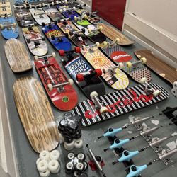 Skateboard Trucks Wheels Bearings Decks 