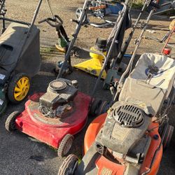 Many Lawnmowers  