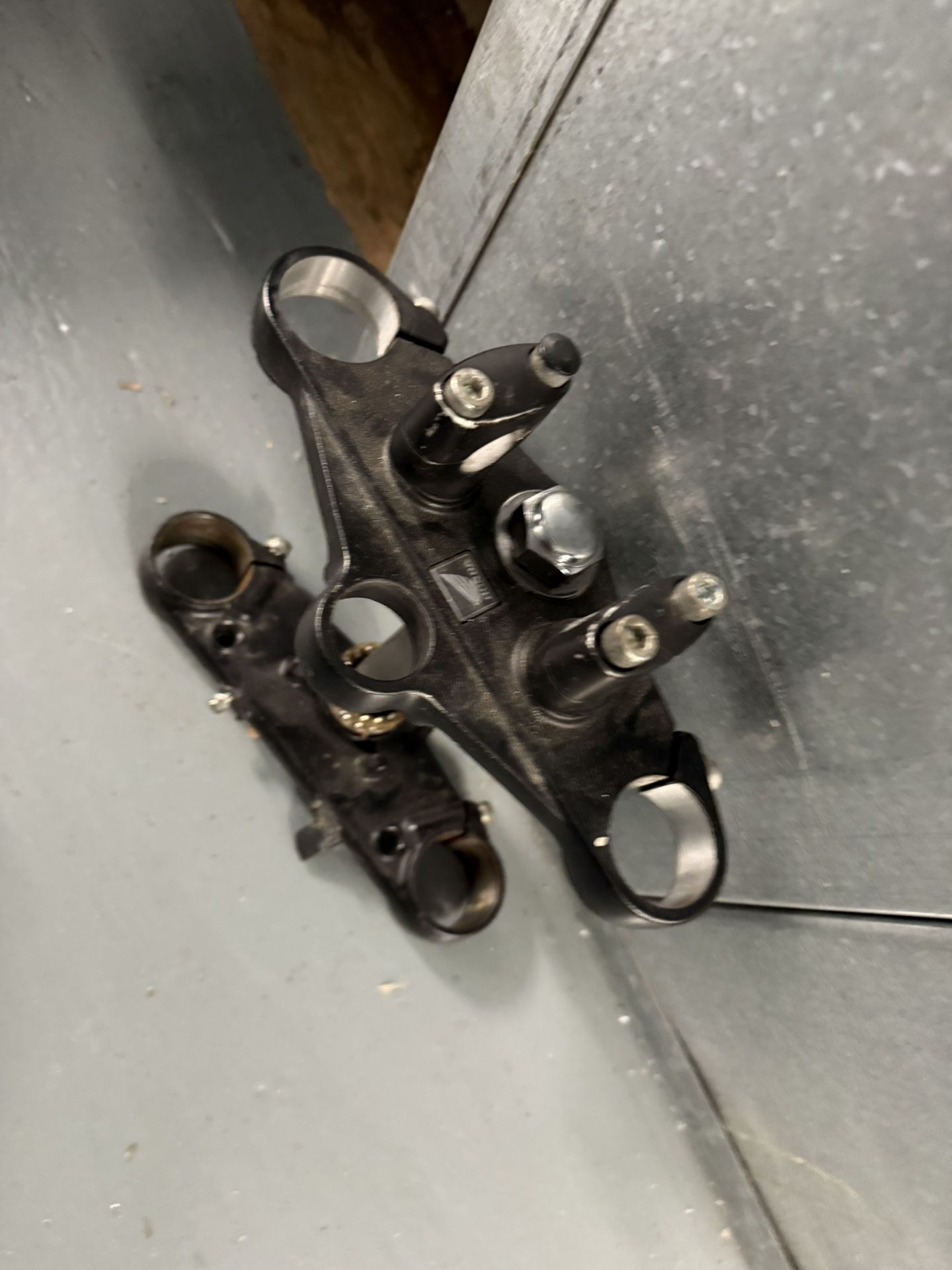 2017 Honda grom OEM upper and lower triple tree  Good condition  