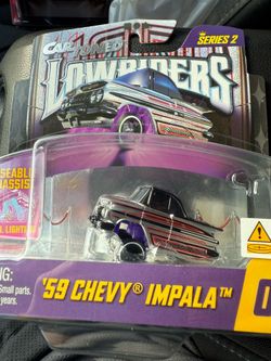 Car Tuned Lowrider Series 2 #7 ‘59 Chevy Impala Show Glow