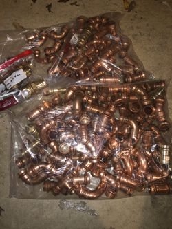 Plumbing Supplies (1/2-Inch & 3/4-Inch Viega ProPress Fittings)