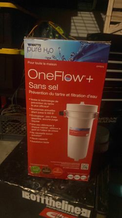 WATTS ONEFLOW+ PURE H20 WHOLE HOUSE WATER FILTRATION & SCALE PREVENTION SYSTEM