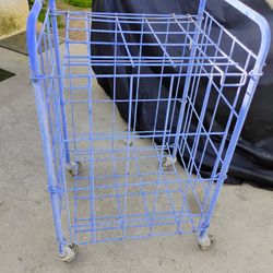 Ball Basket With Wheels 
