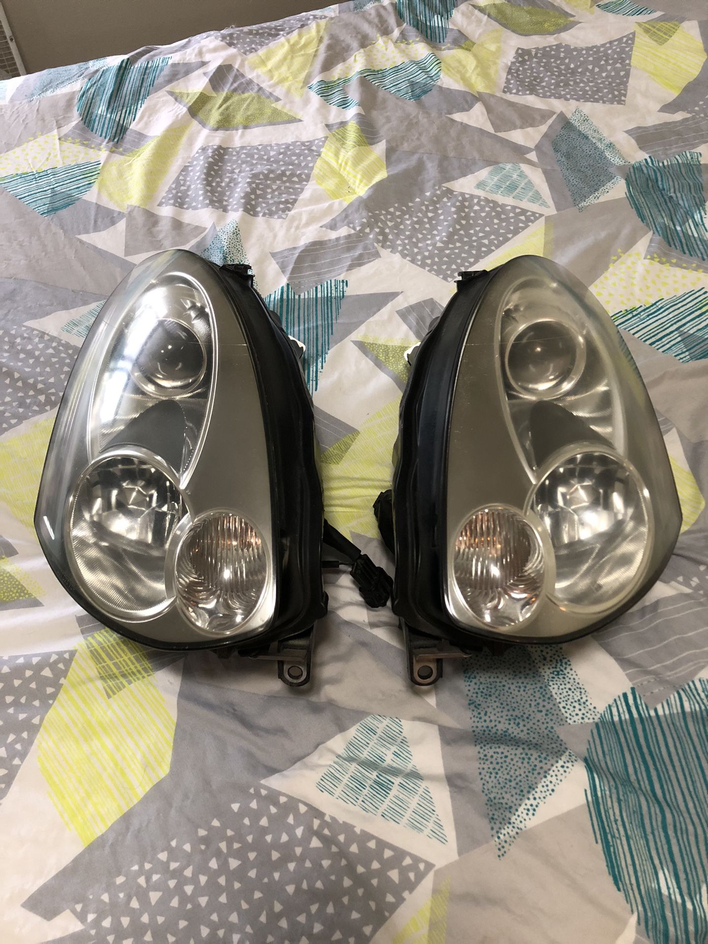 G35 Coupe Headlights OEM