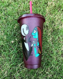 Jack And Sally Starbucks Cup