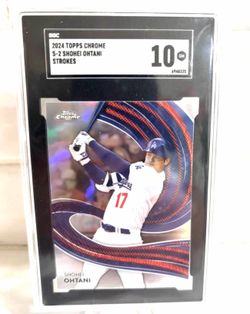 2024 Topps Chrome - Strokes Shohei Ohtani #S-2 SGC 10 🔥🔥