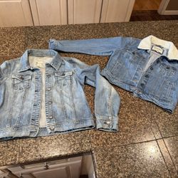 2 Women’s Size Medium Jean Jackets