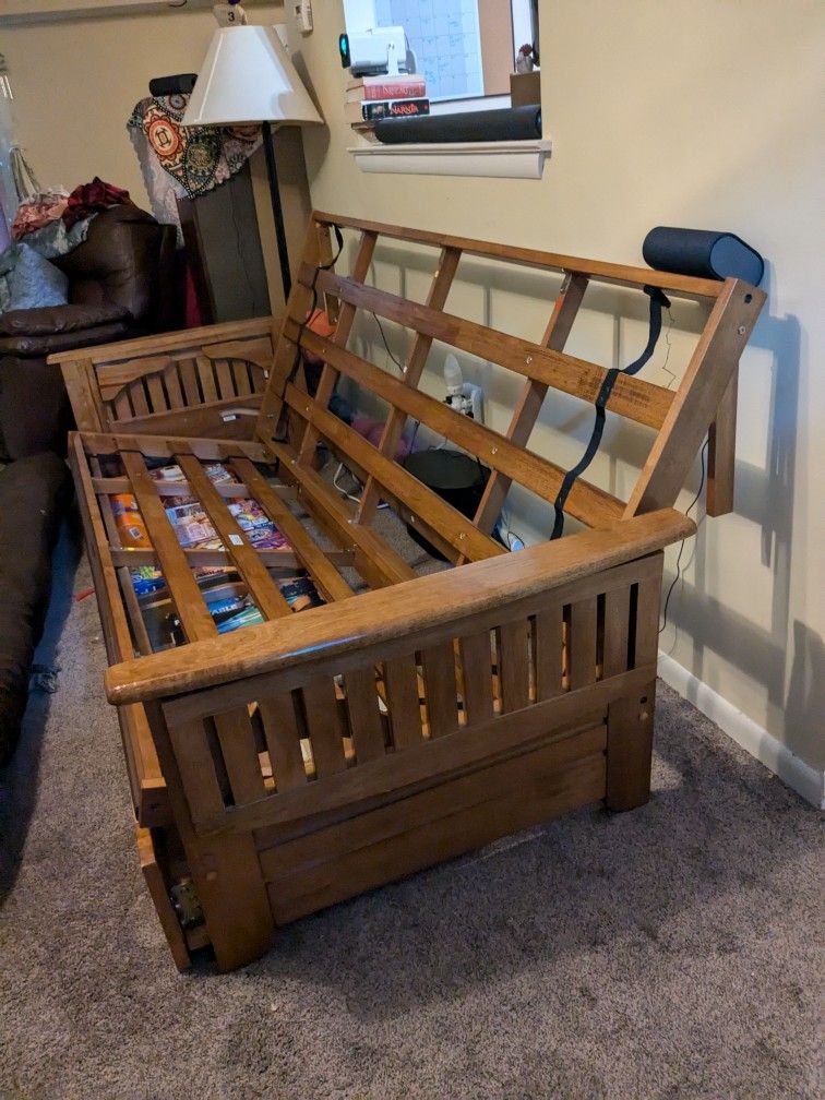 Premium Wooden Futon