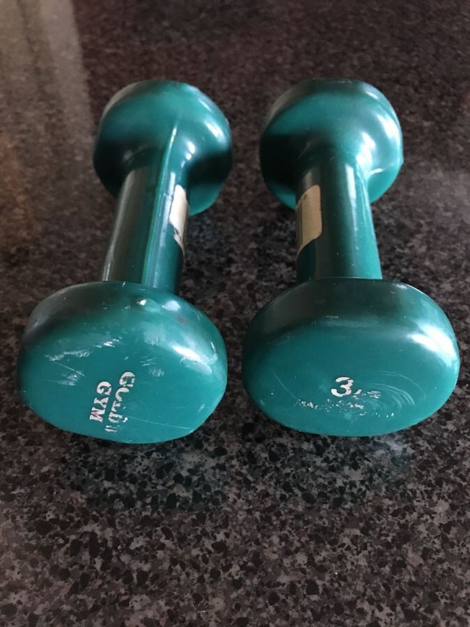 3lb Golds Gym Hand Weights