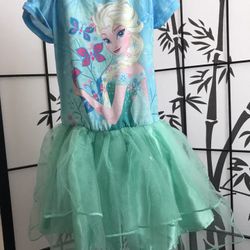 Girls Dress 6-6X Frozen Elsa (Disney)