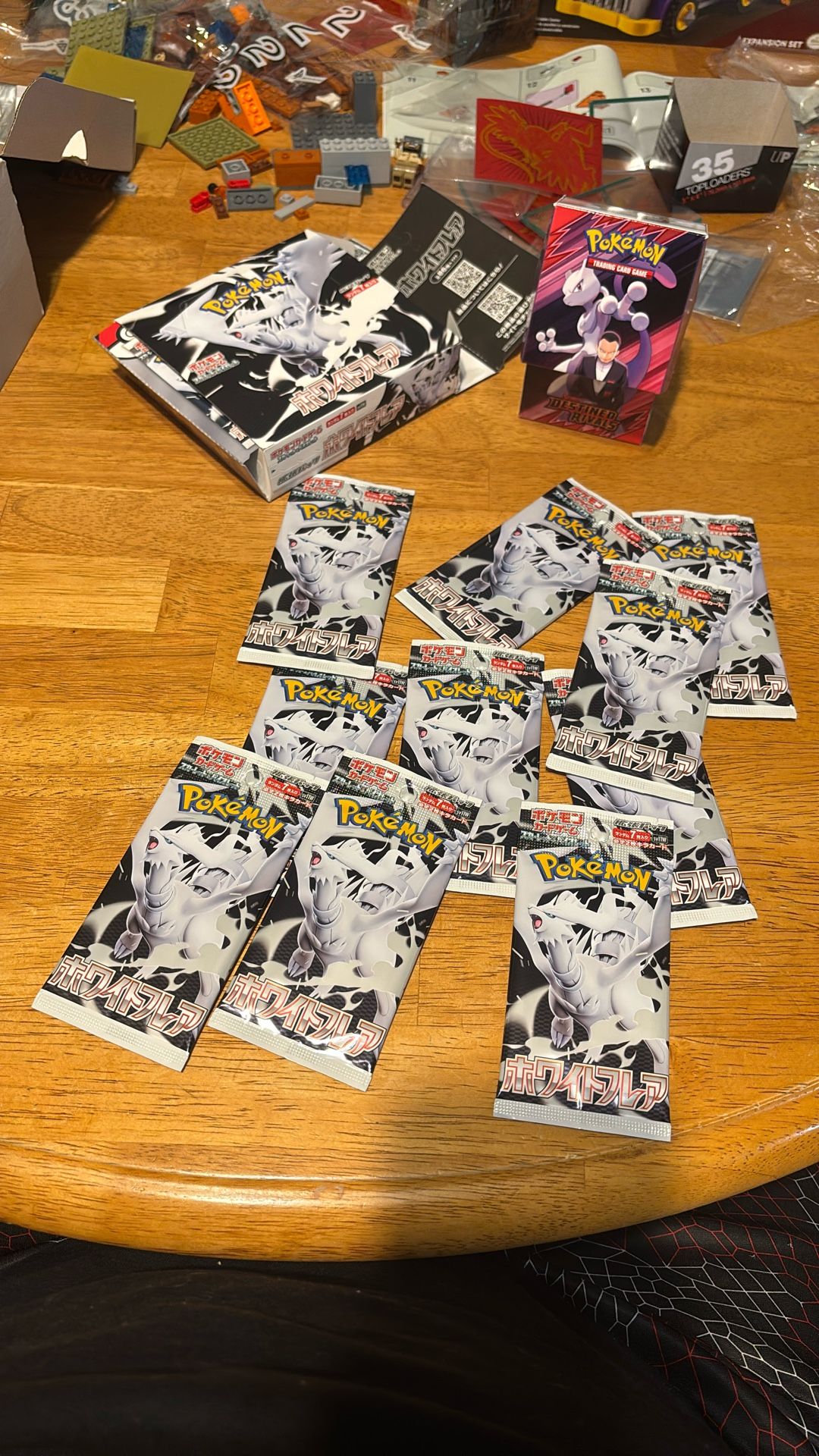 Pokémon White Flair Booster Packs