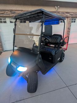 Party Golf Cart with premium soundbar and new lithium battery