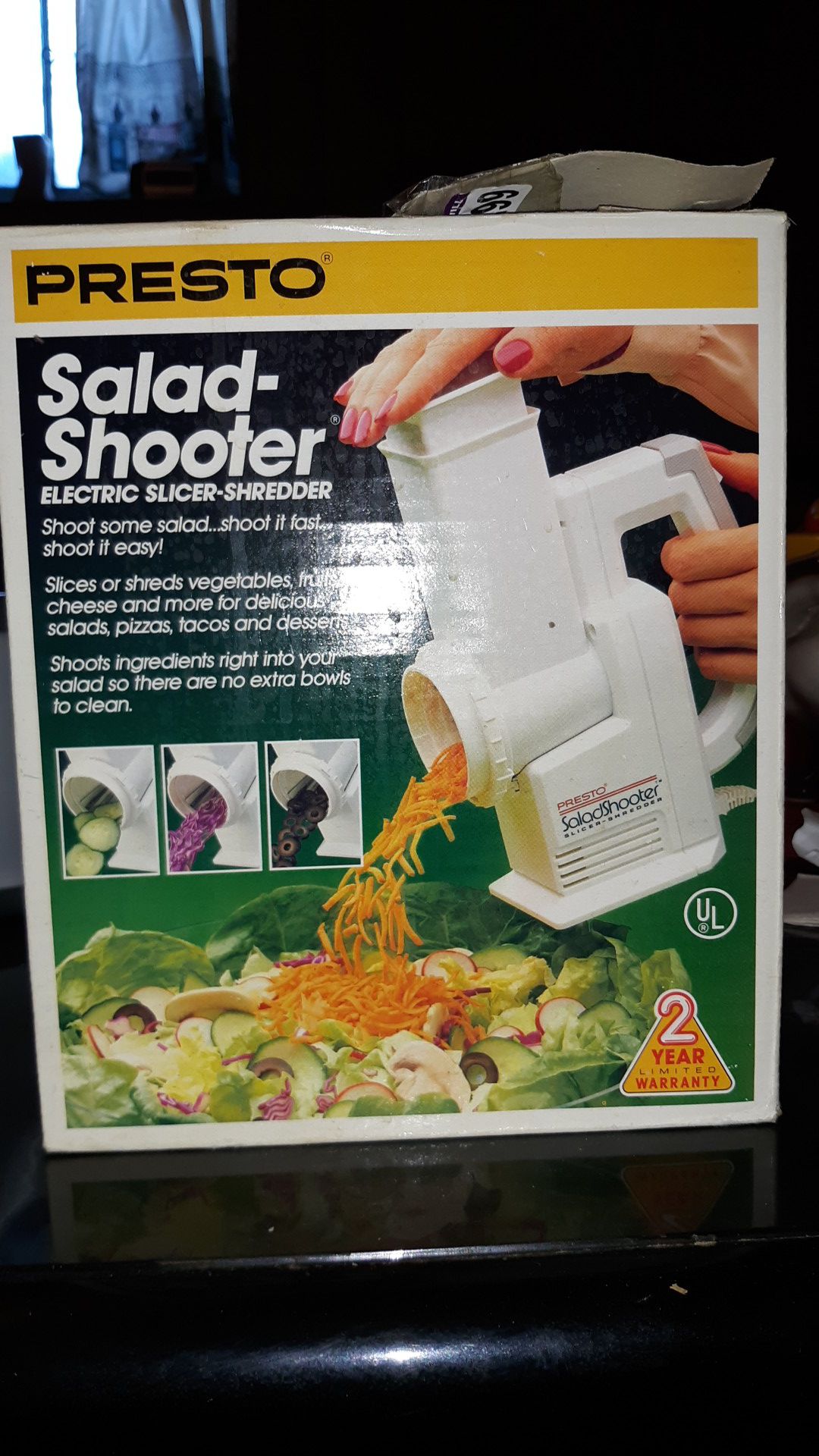 Presto Salad Shooter Electric Slicer Shredder