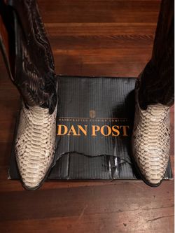 Dan Post Python Cowboy Boots 12EW