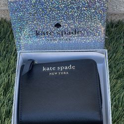 Kate Spade Cameron Zip Bifold Small Wallet, New in Gift Box. Firm Price/Precio Firme