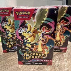 Pokemon Ascended Heroes Booster Bundle