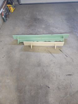 Wood Shelves Both For $20