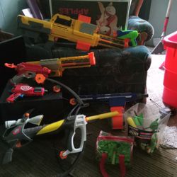 Nerf Gun Lot