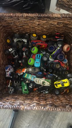 Hot wheels and Monster Jam Trucks toys $25