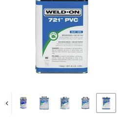 PARA LOS QUE SE DEDICAN ALA PLOMERIA VENDO GLUE Y PRIME PARA pbc Weld-On 721 PVC Glue And Prime PIDO $45 POR LOS DOS BOTES
