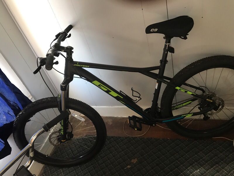 GT mountain bike brand new road once this is not a Walmart bike this came from Travis cycle in Taunton mass