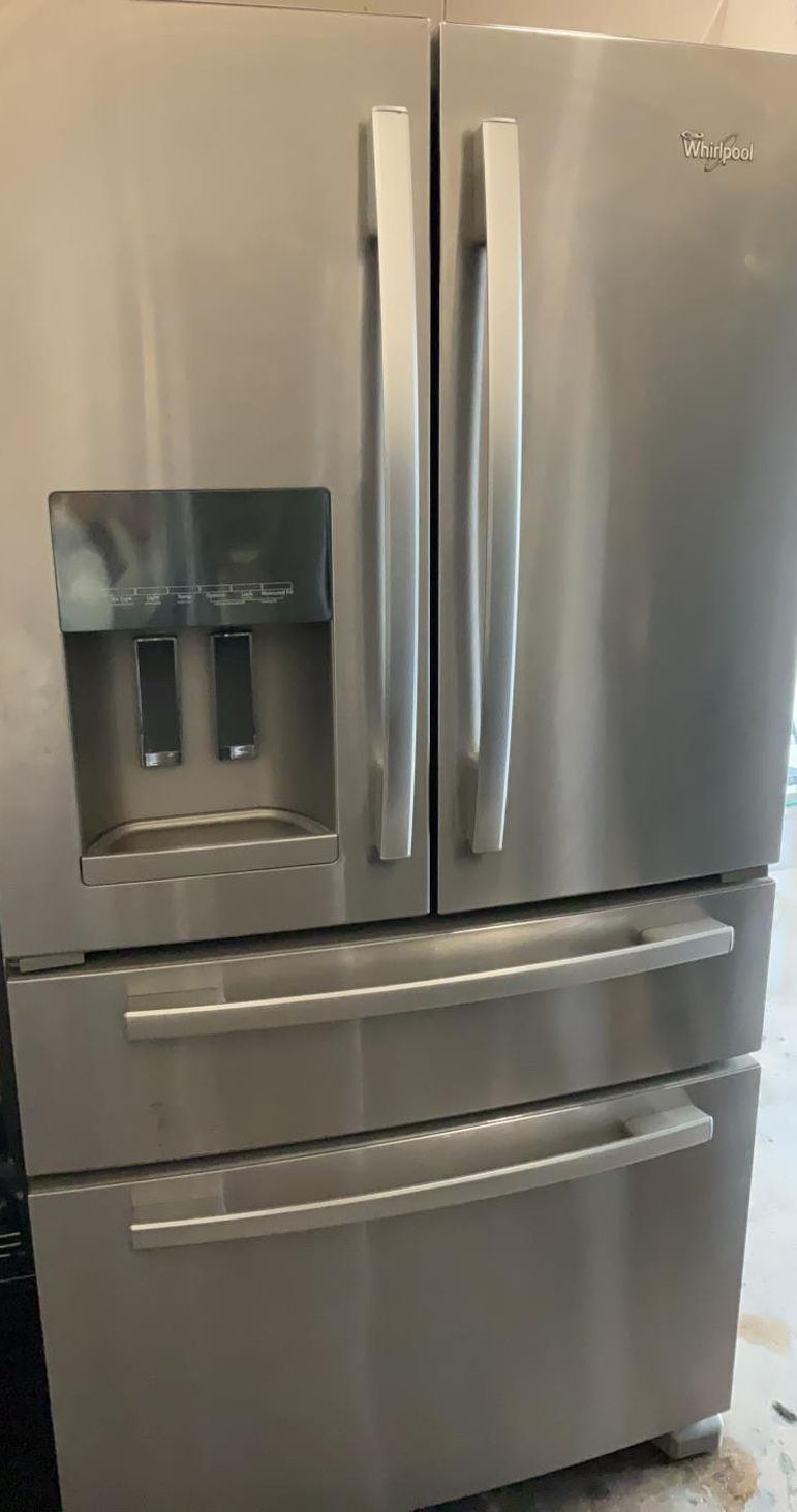 Whirlpool French Door Stainless Steel Fridge
