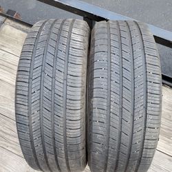 Pair (2) 205 55 16 Michelin Defender T&H all season tires 