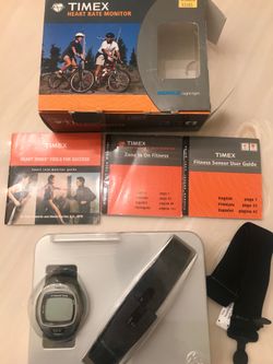 Heart monitor watch Timex digital
