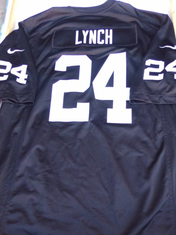 Marshawn Lynch Authentic Raiders Jersey