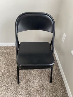 Black Foldable Chair