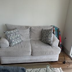 Modern Style Grey Couch $50