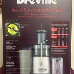 Breville Juice Fountain Plus, #JE98XL ~ NEW