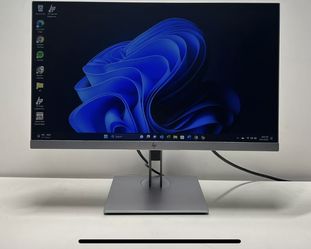 HP EliteDisplay E243 23.8-Inch Screen LED-Lit Monitor Silver (1FH47AA#ABA)