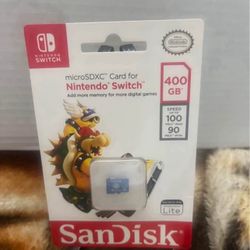 Nintendo Switch 1 Memory Card 400gb (will Not Work With Switch 2)