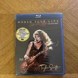 Taylor Swift Speak Now World Tour Live OUT OF PRINT Blu-ray + CD set
