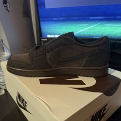 Brand New Jordan 1 Low Travis Scott “Velvet Brown” Color