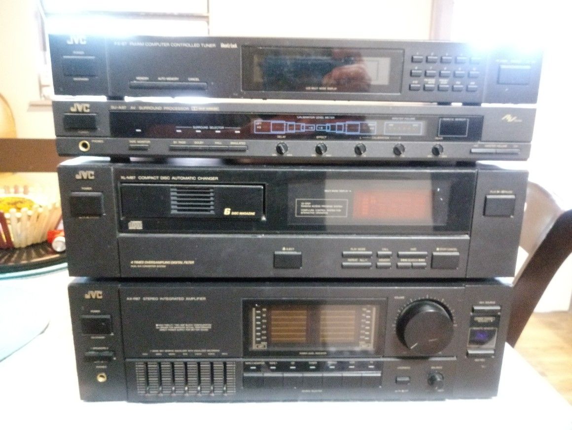 JVC AX-R97, JVC XL-M87, JVC SU-A97, and JVC FX-87 for Sale