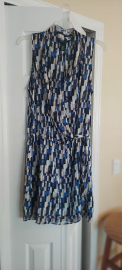 Black and White Women's Dress Size Large