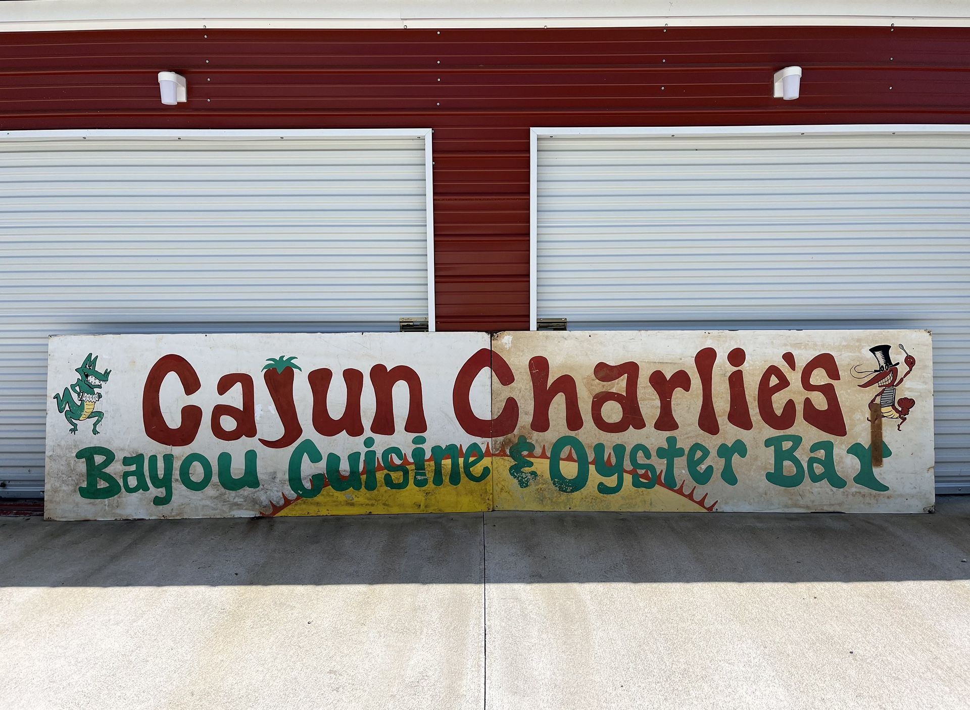 Antique Metal Sign