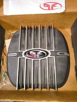 oldschool Rockford fosgate 200s 2 channel